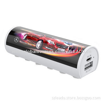 Power bank with sucker, 2,600mAh